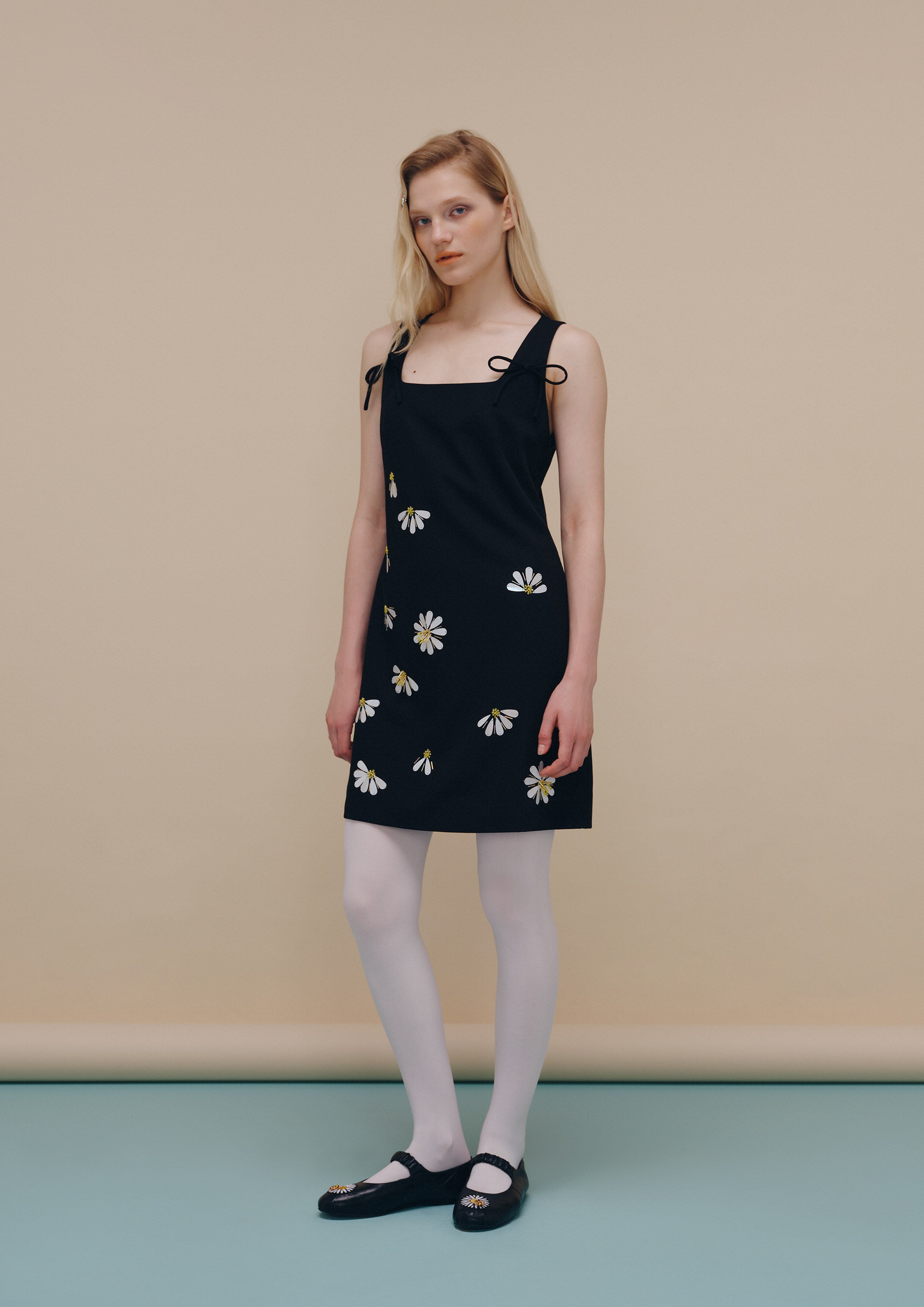Sequin Floral Sleeveless Mini Dress Nomad's Grace