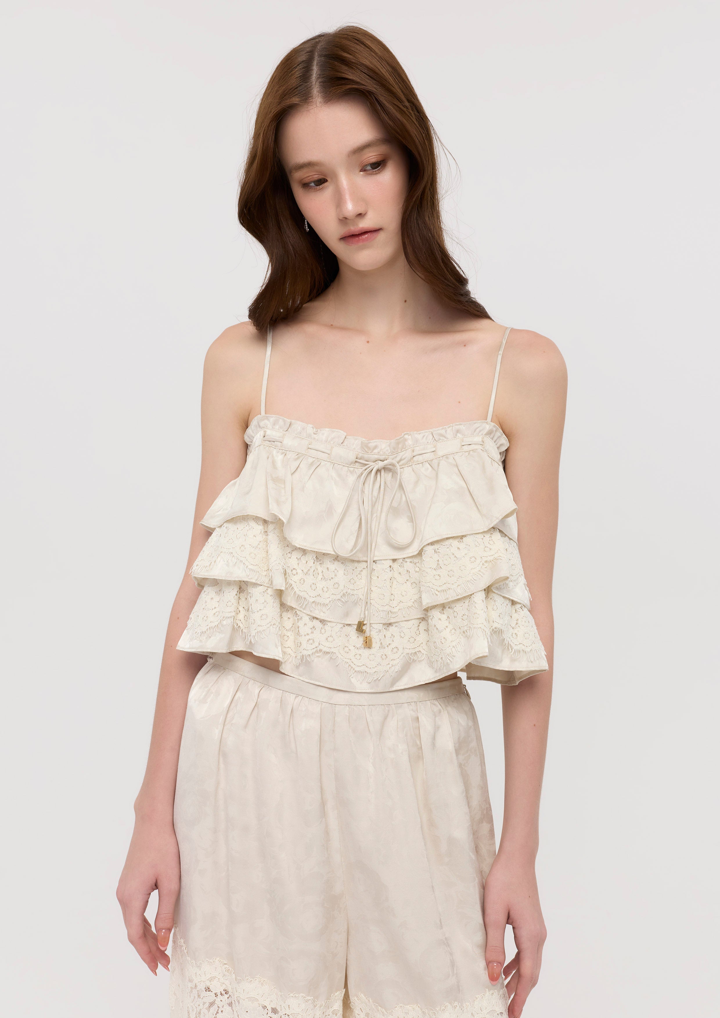 Cami Ruffle Top Nomad's Grace