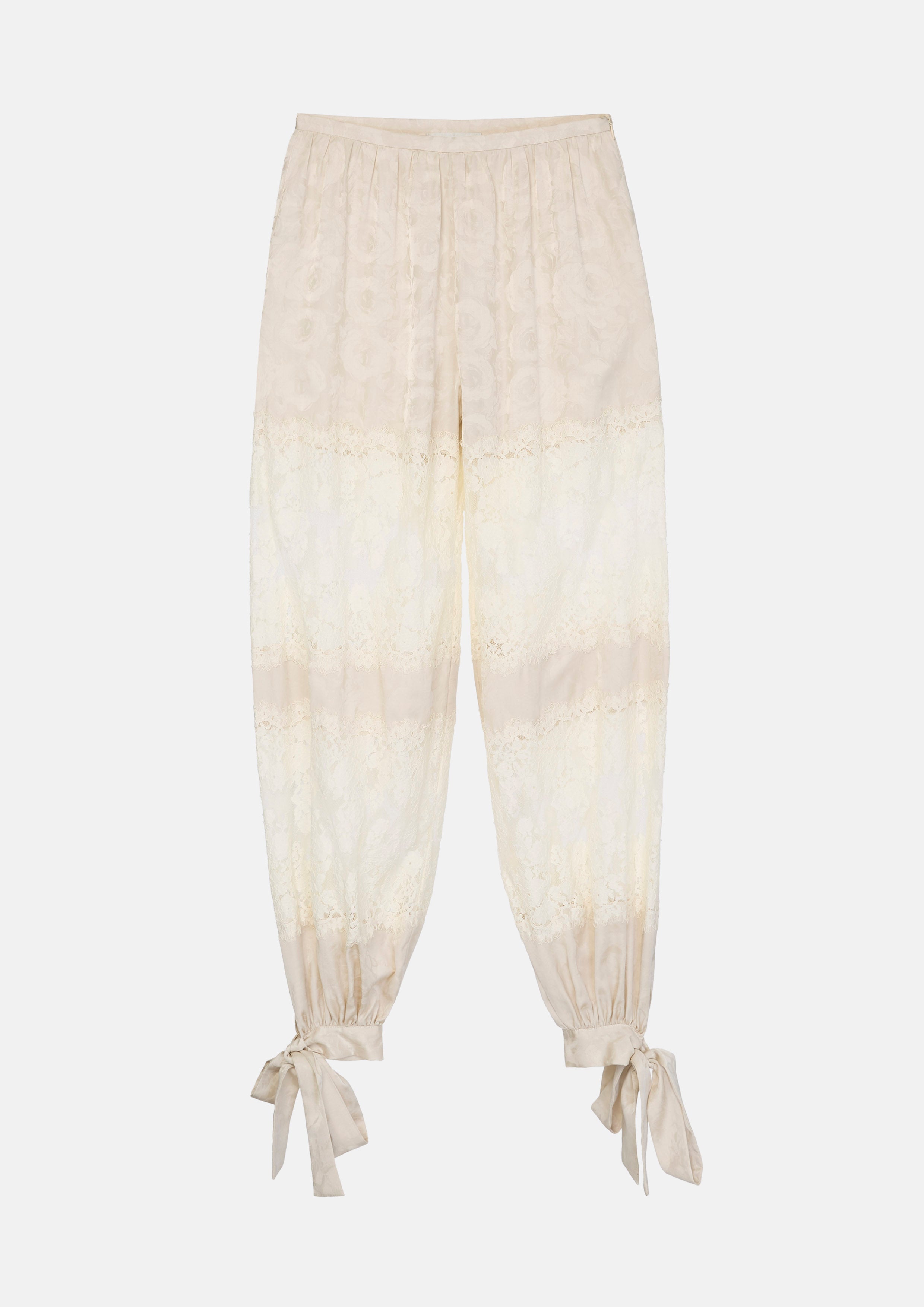 Tie-Cuff Balloon Trousers Nomad's Grace