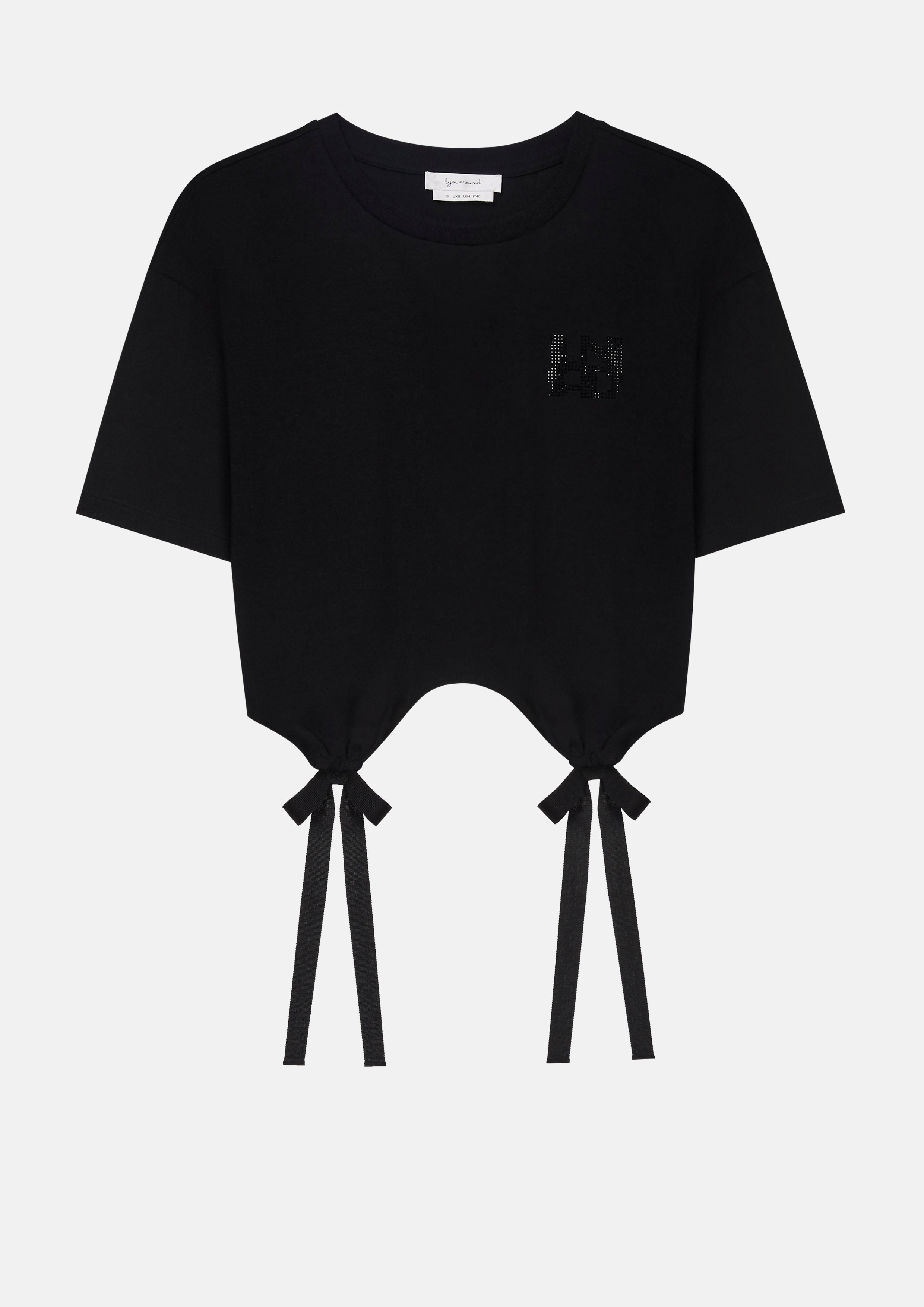 เสื้อครอปชายเสื้อแต่งโบ คอลเลกชัน Mon Petit Ruban