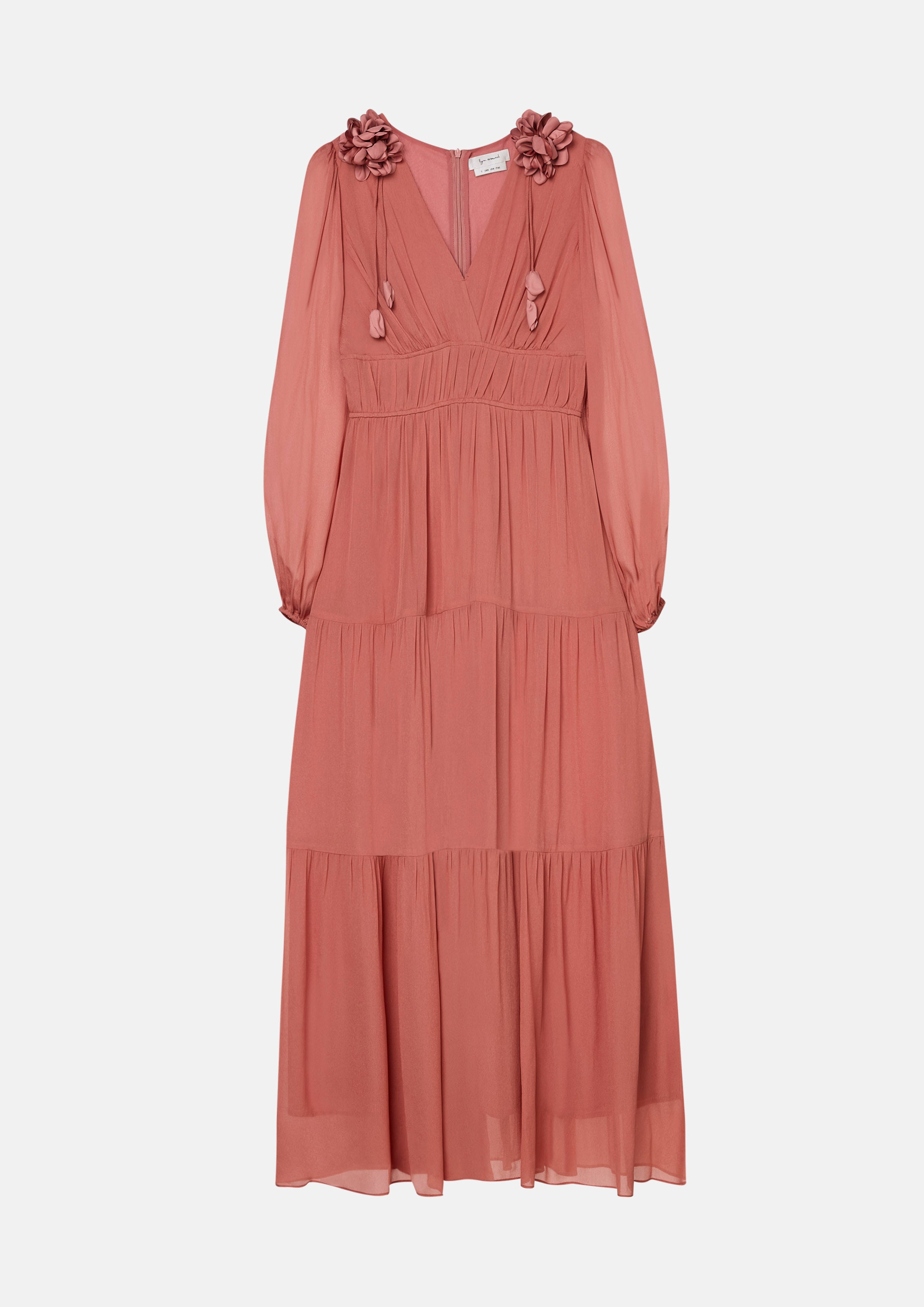 Rose Applique Maxi Dress Nomad's Grace