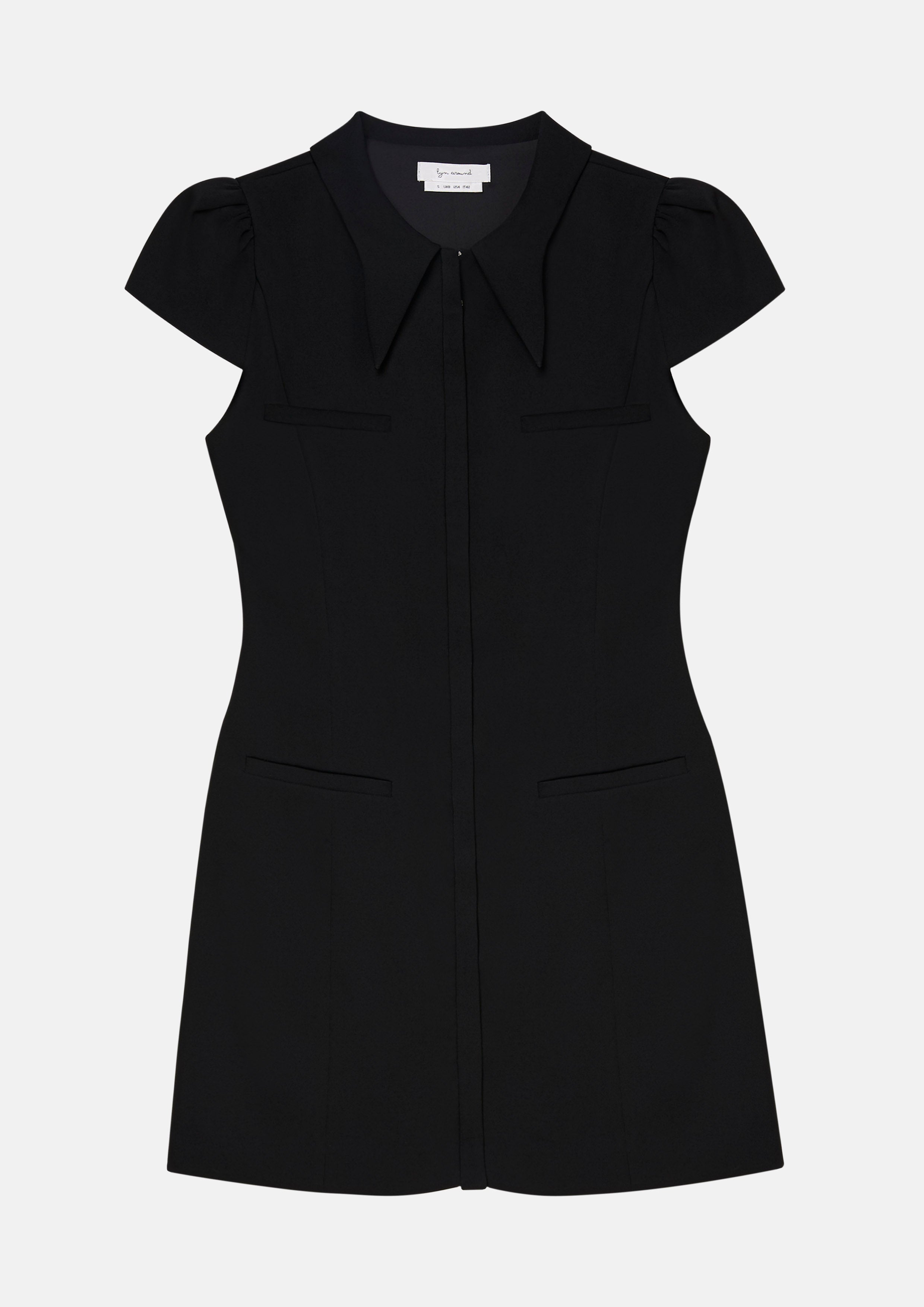 Front Zip Mini Dress Mon Petit Ruban