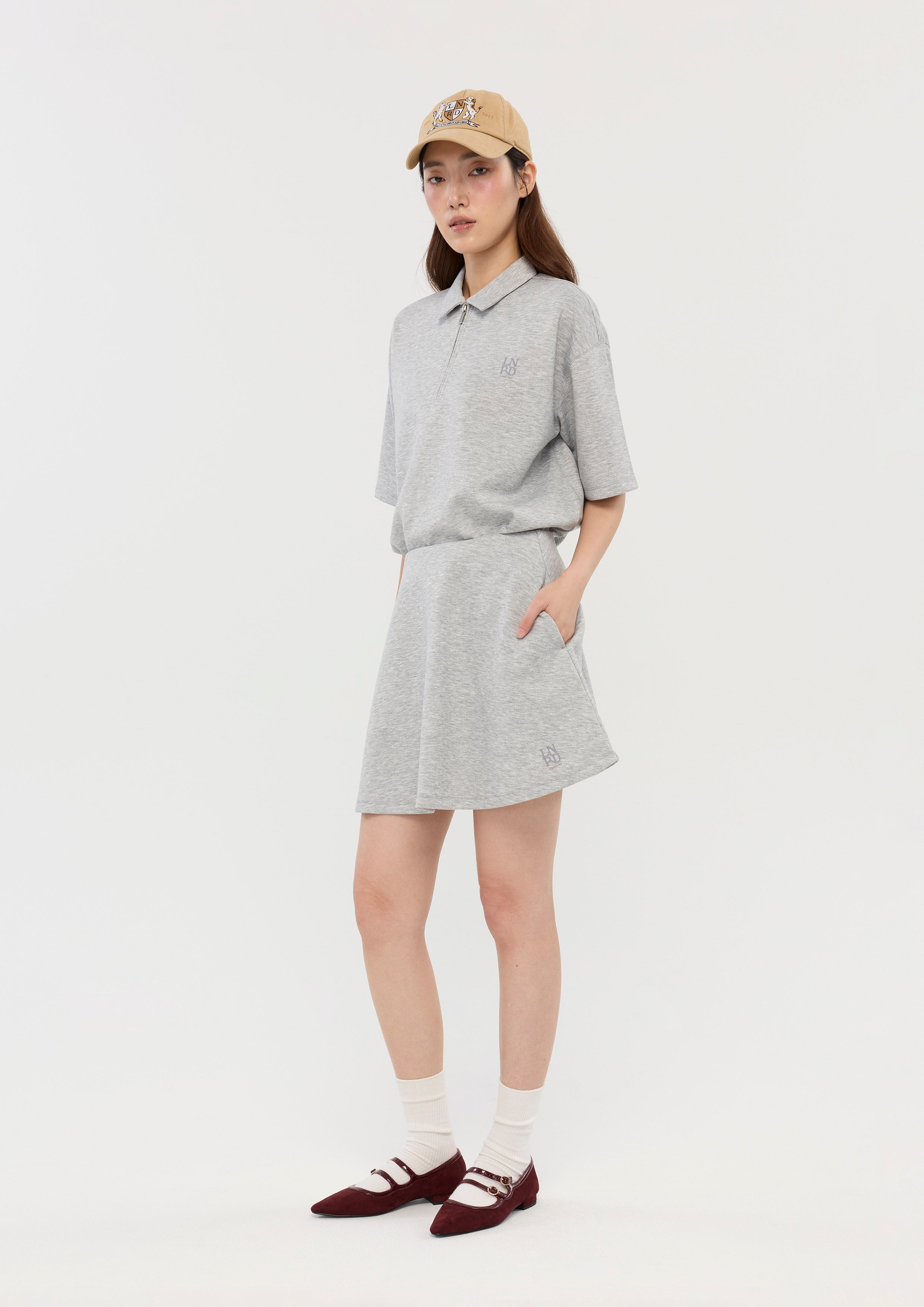 Pleated Mini Skirt LNRD Signature