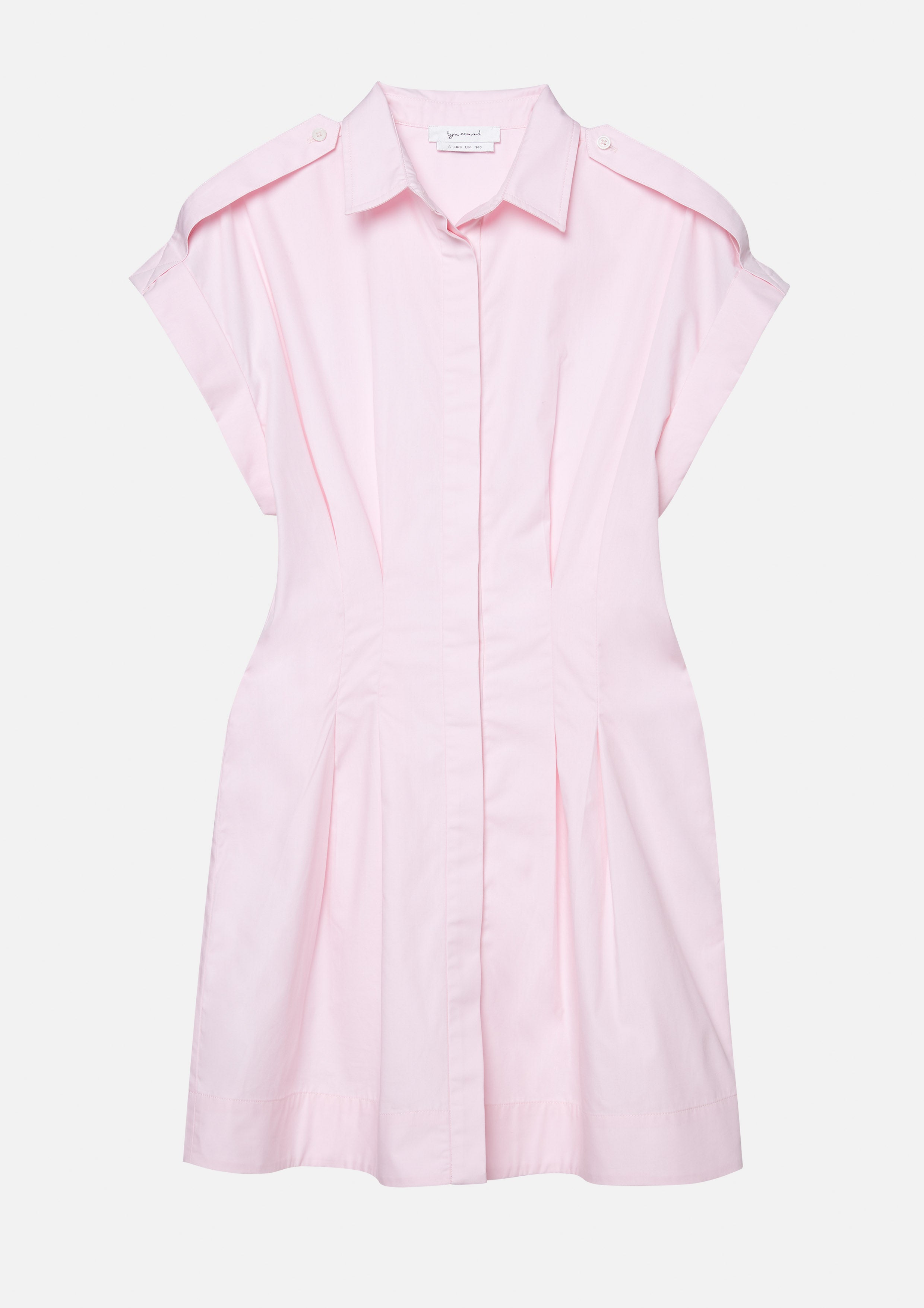 เดรสสั้นแต่งพลีท คอลเลกชัน Melting Ice (Cream)