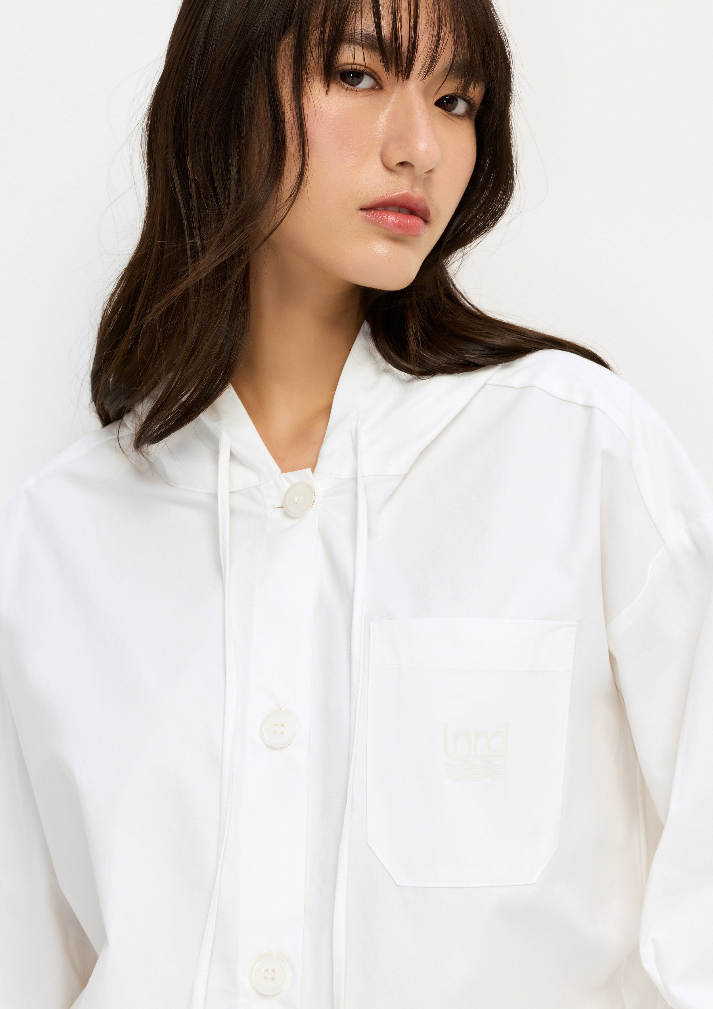 เสื้อเชิ้ตแขนยาวแต่งฮู้ด คอลเลกชัน You Deserve a Break