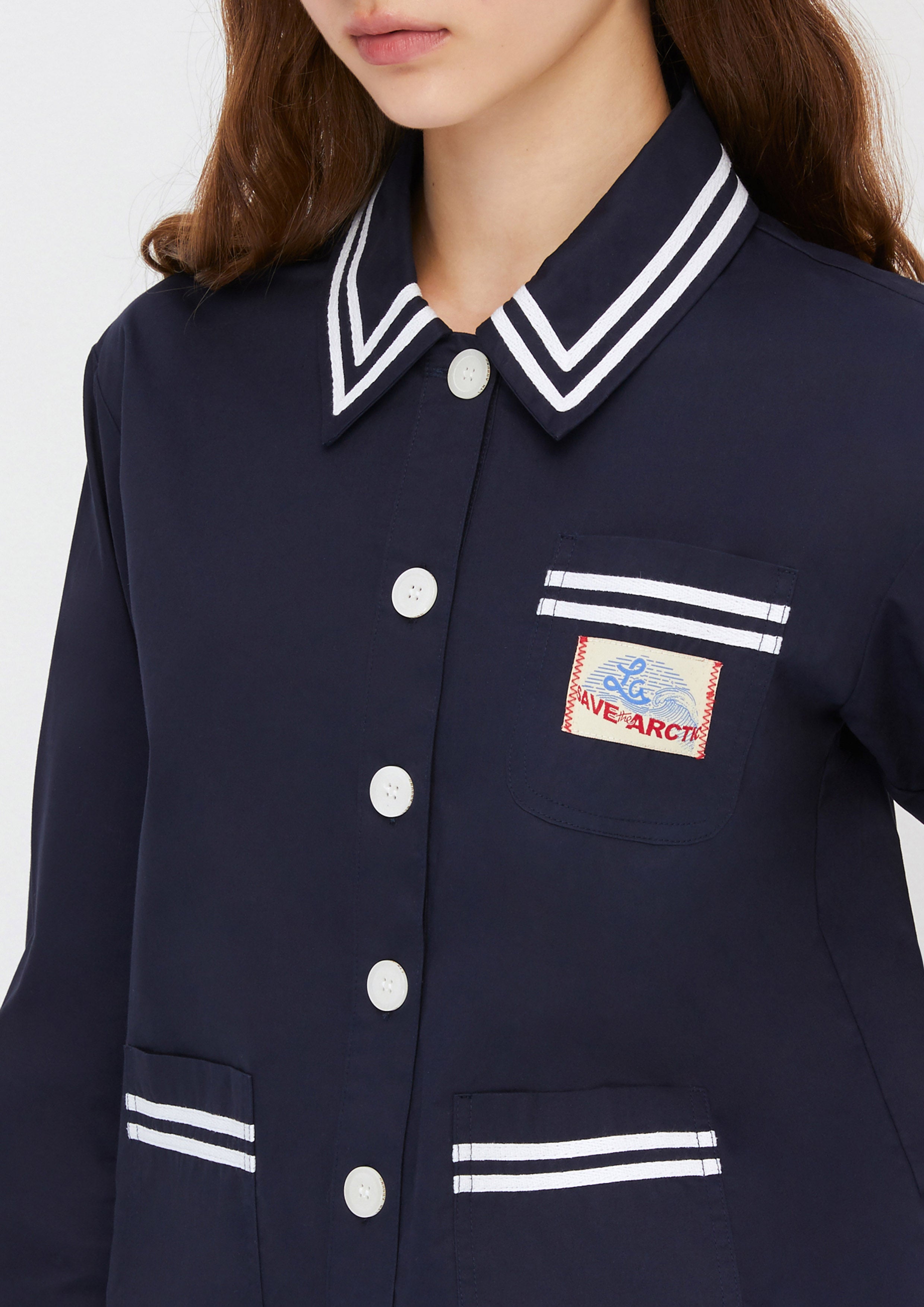 เสื้อเชิ้ตติดกระดุมแขนยาว คอลเลกชัน You Deserve a Break