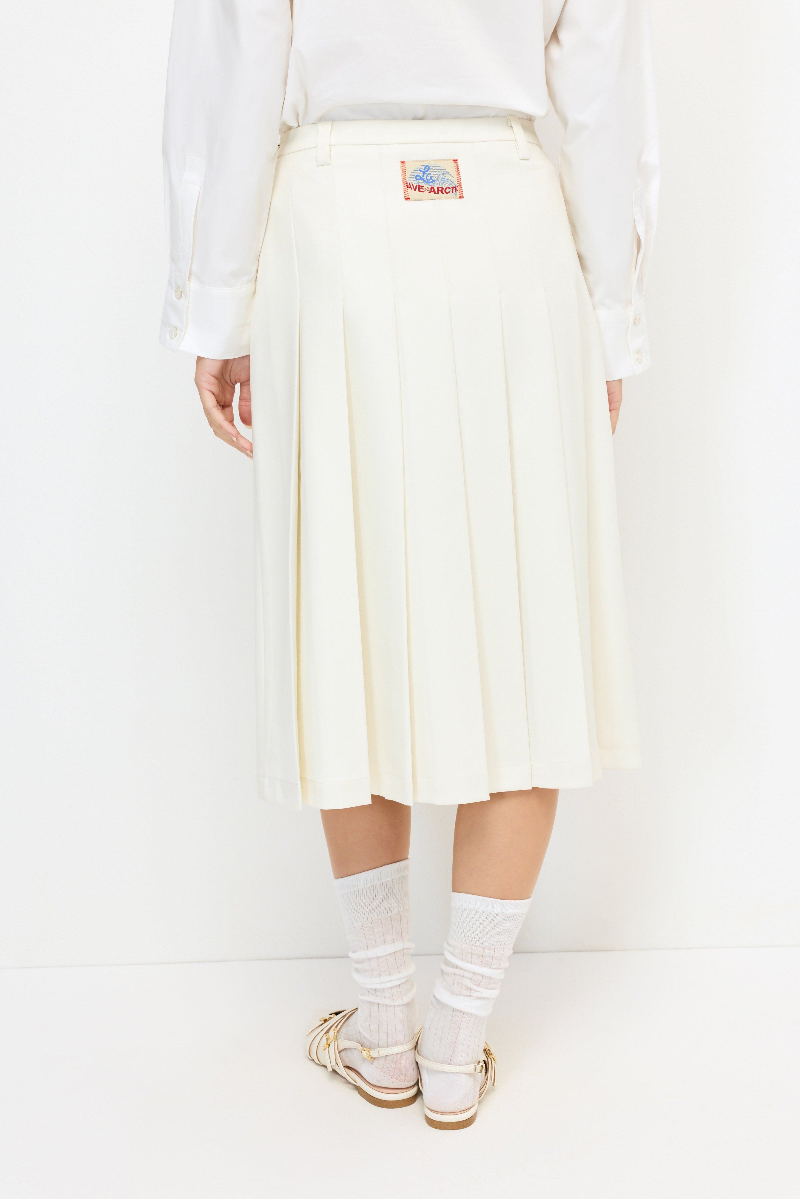 กระโปรงพลีทคลุมเข่า คอลเลกชัน You Deserve a Break