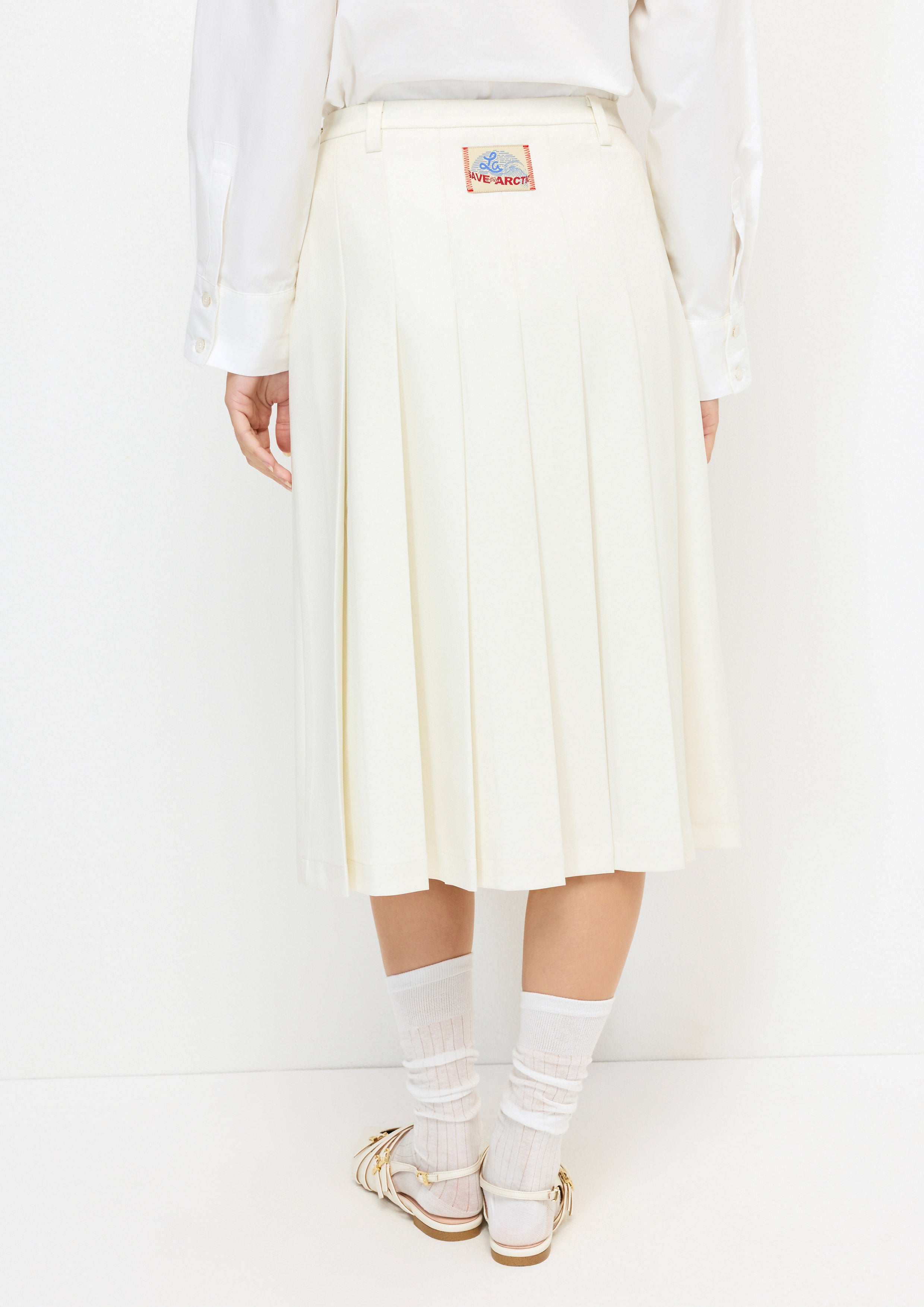 กระโปรงพลีทคลุมเข่า คอลเลกชัน You Deserve a Break