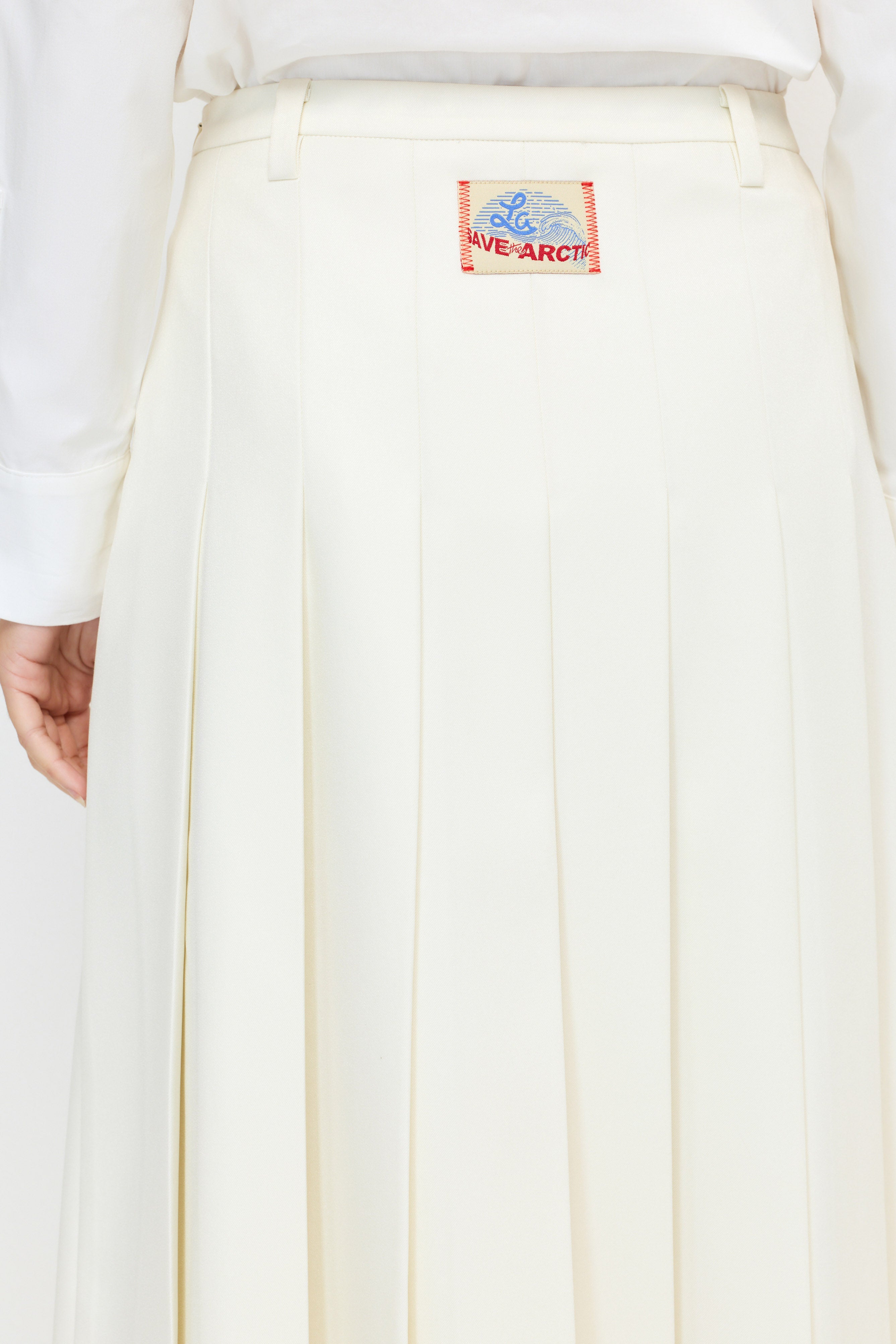 กระโปรงพลีทคลุมเข่า คอลเลกชัน You Deserve a Break