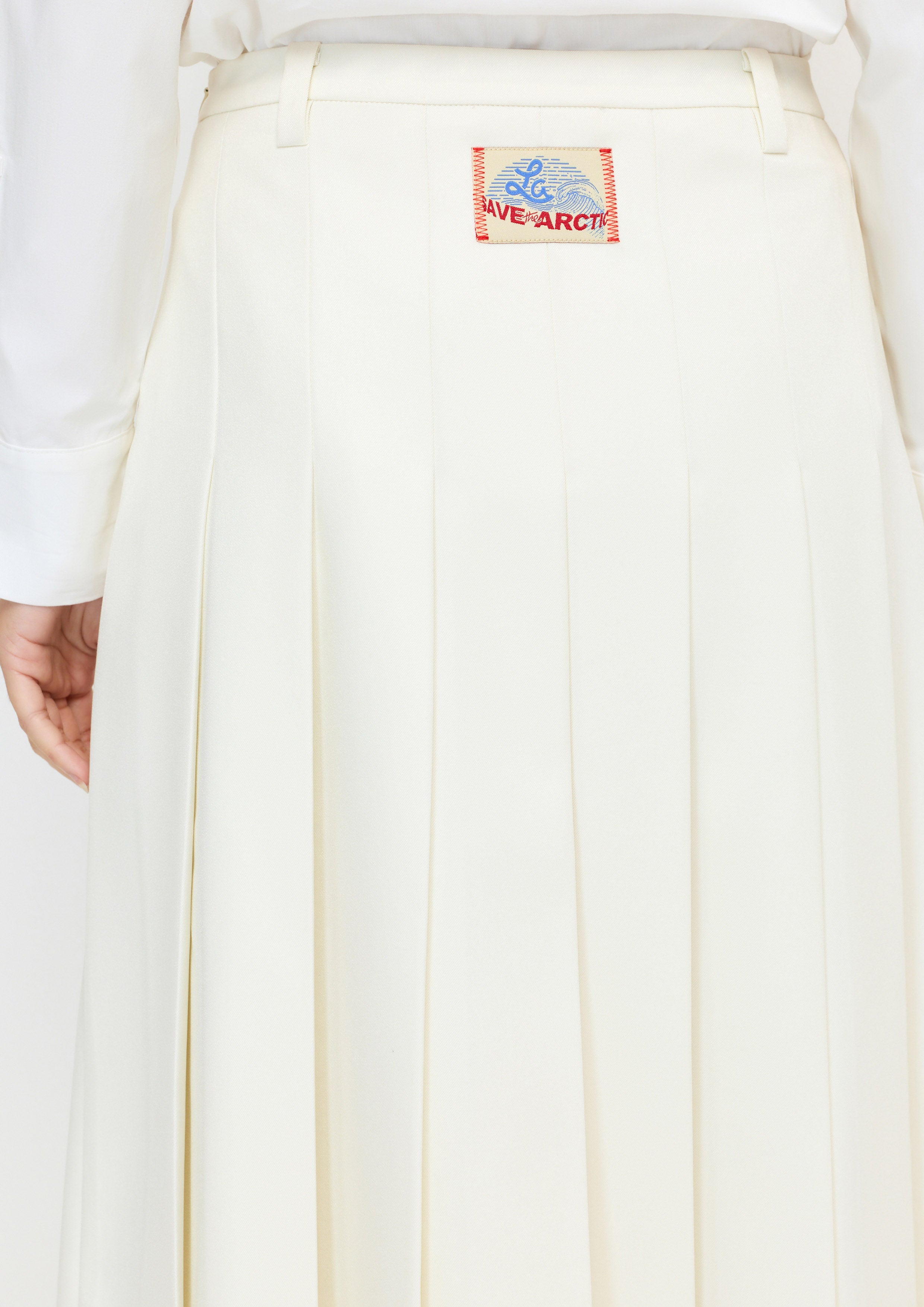 กระโปรงพลีทคลุมเข่า คอลเลกชัน You Deserve a Break