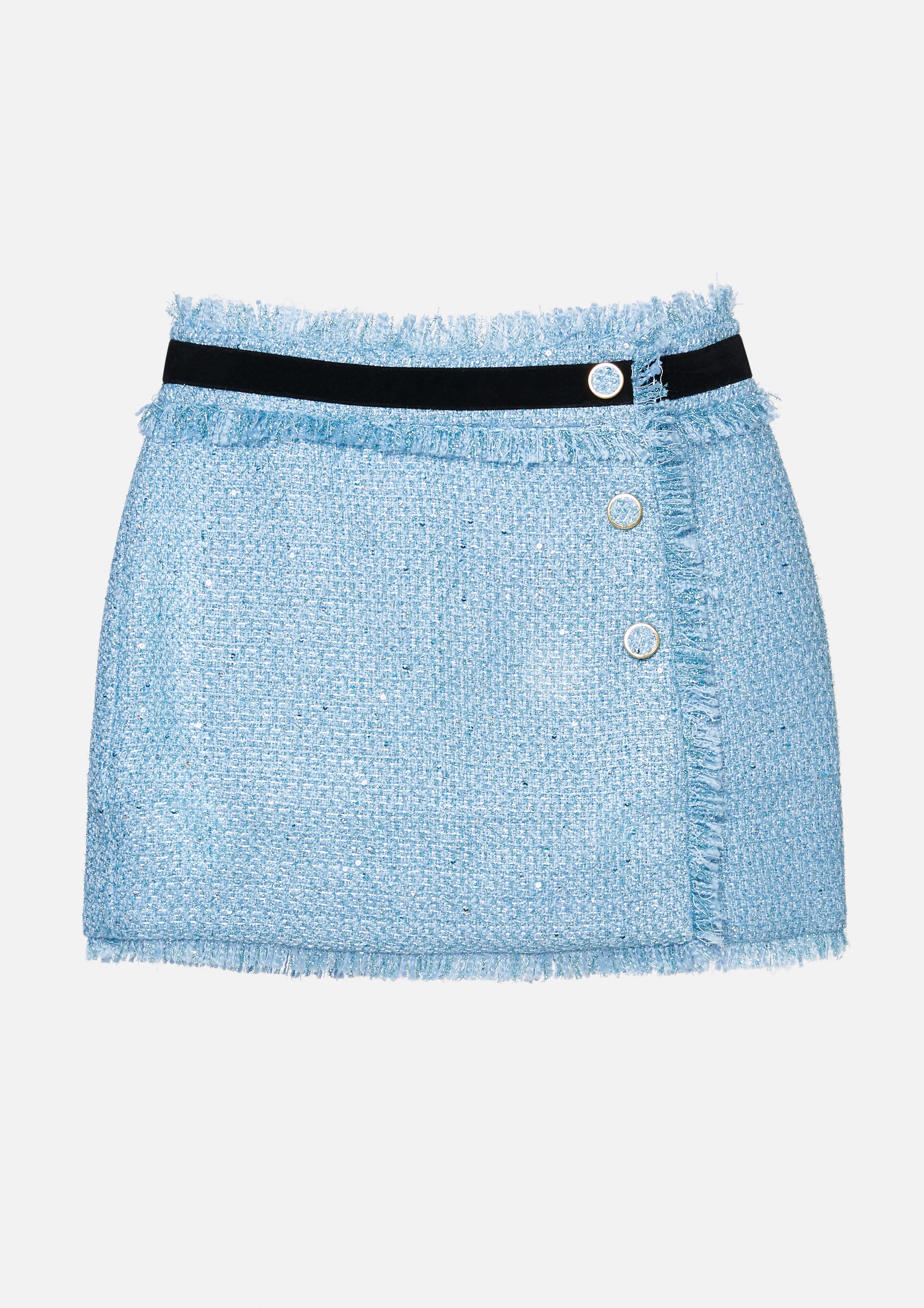 กระโปรงสั้นผ้าทวีด คอลเลกชัน Crystaline