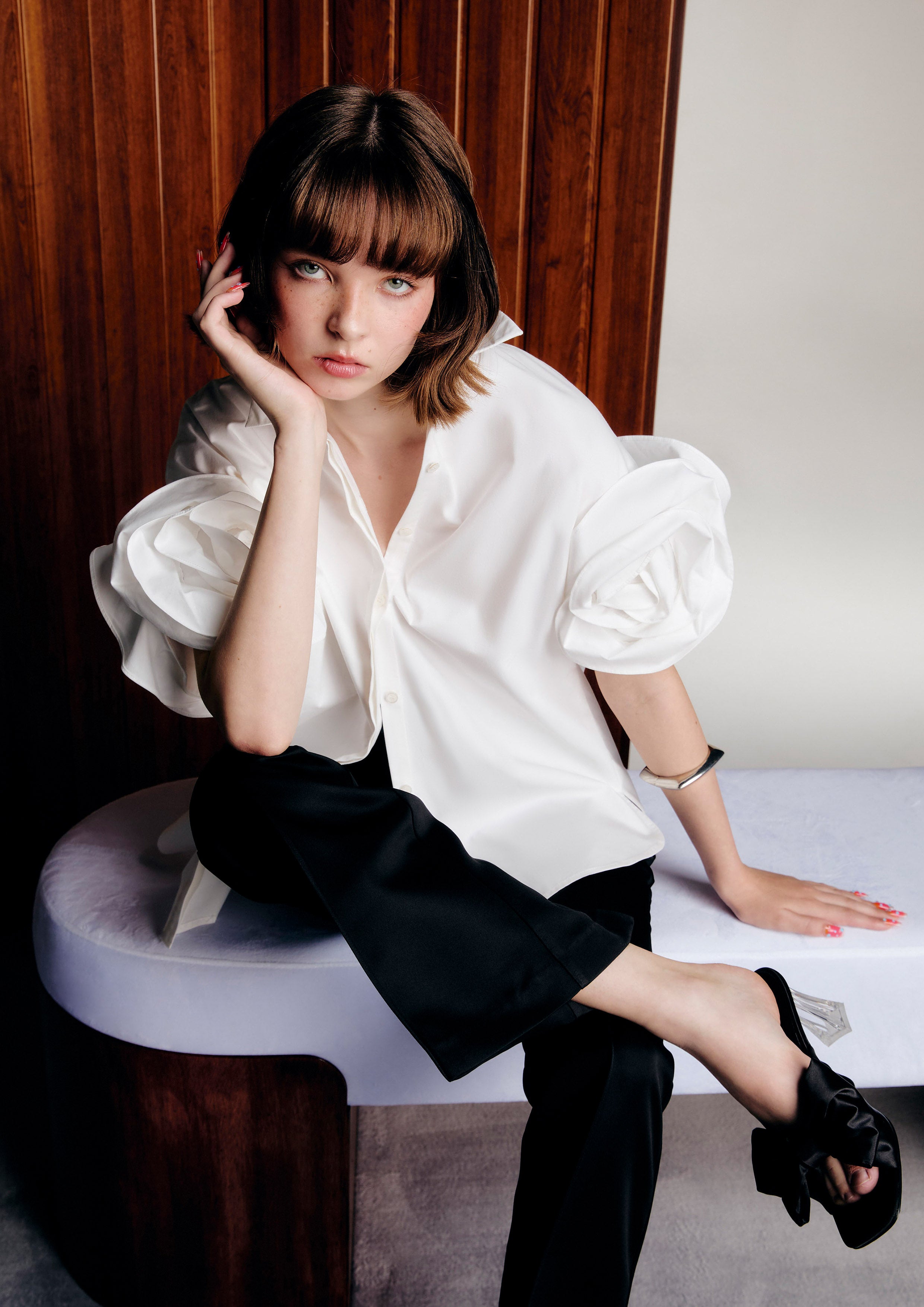 กางเกงขายาวปลายขากว้าง คอลเลกชัน Reviere