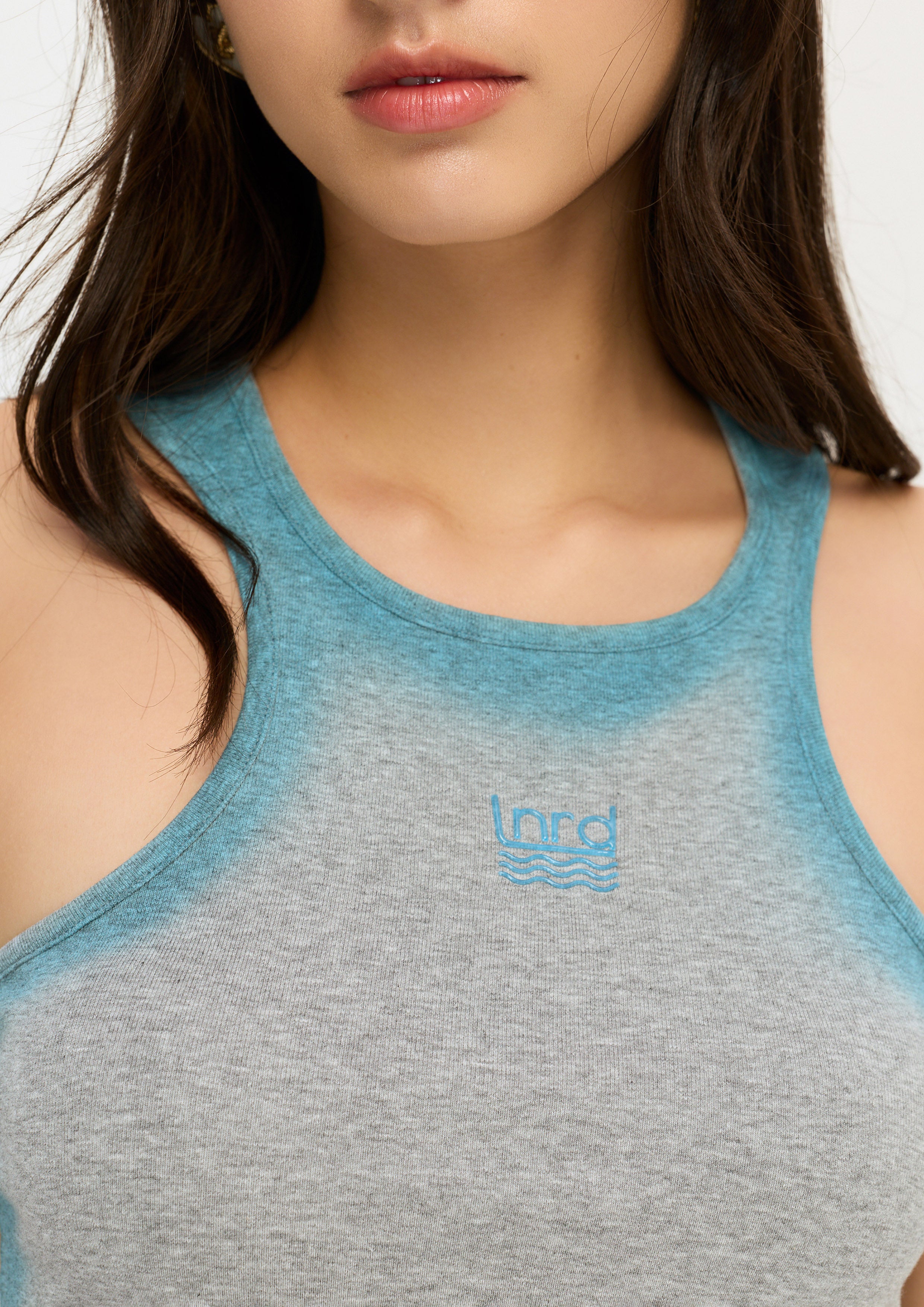 Omber Tank Top Melting Bloom