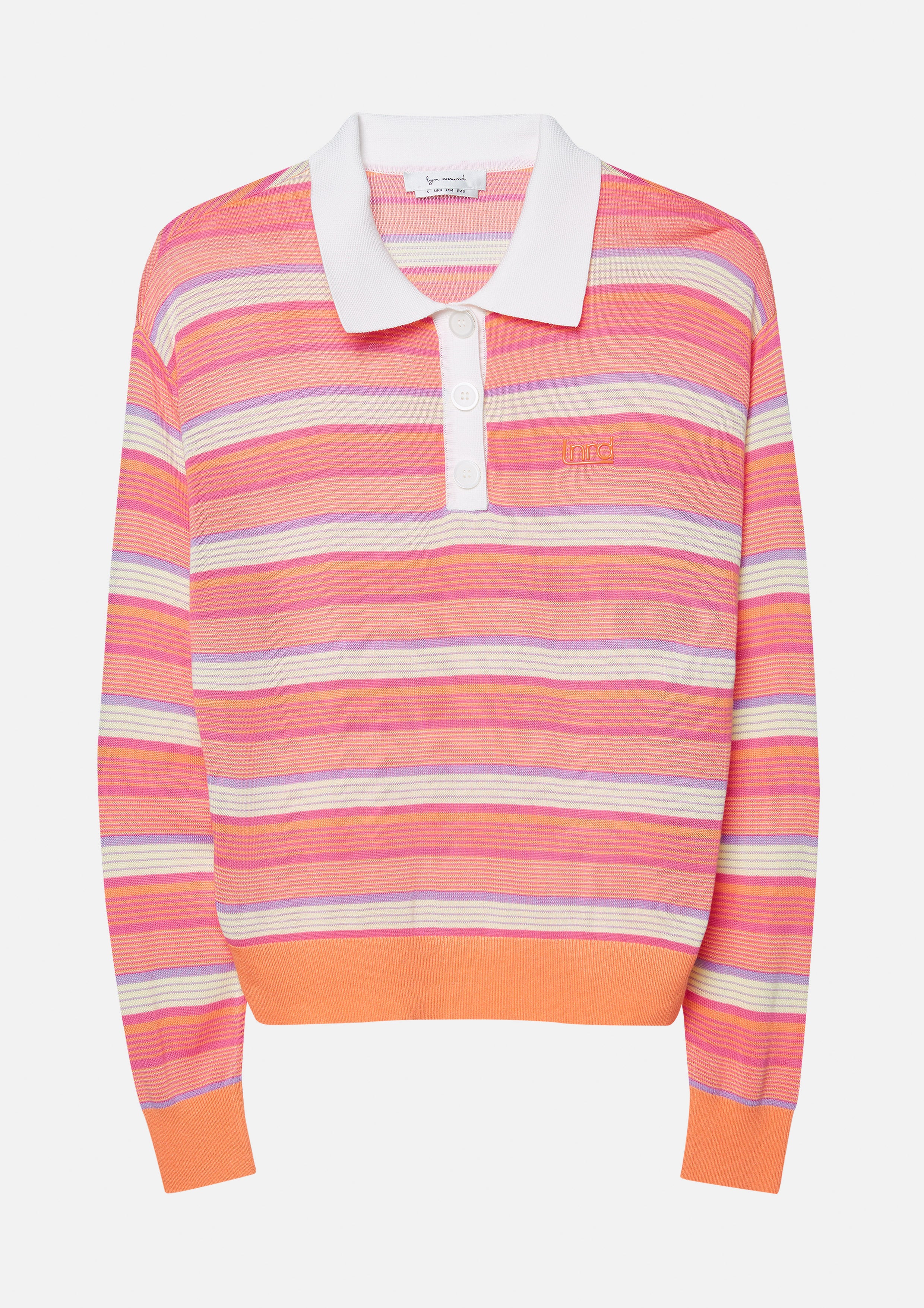 Stripe Long Sleeve Pullover Melting Bloom