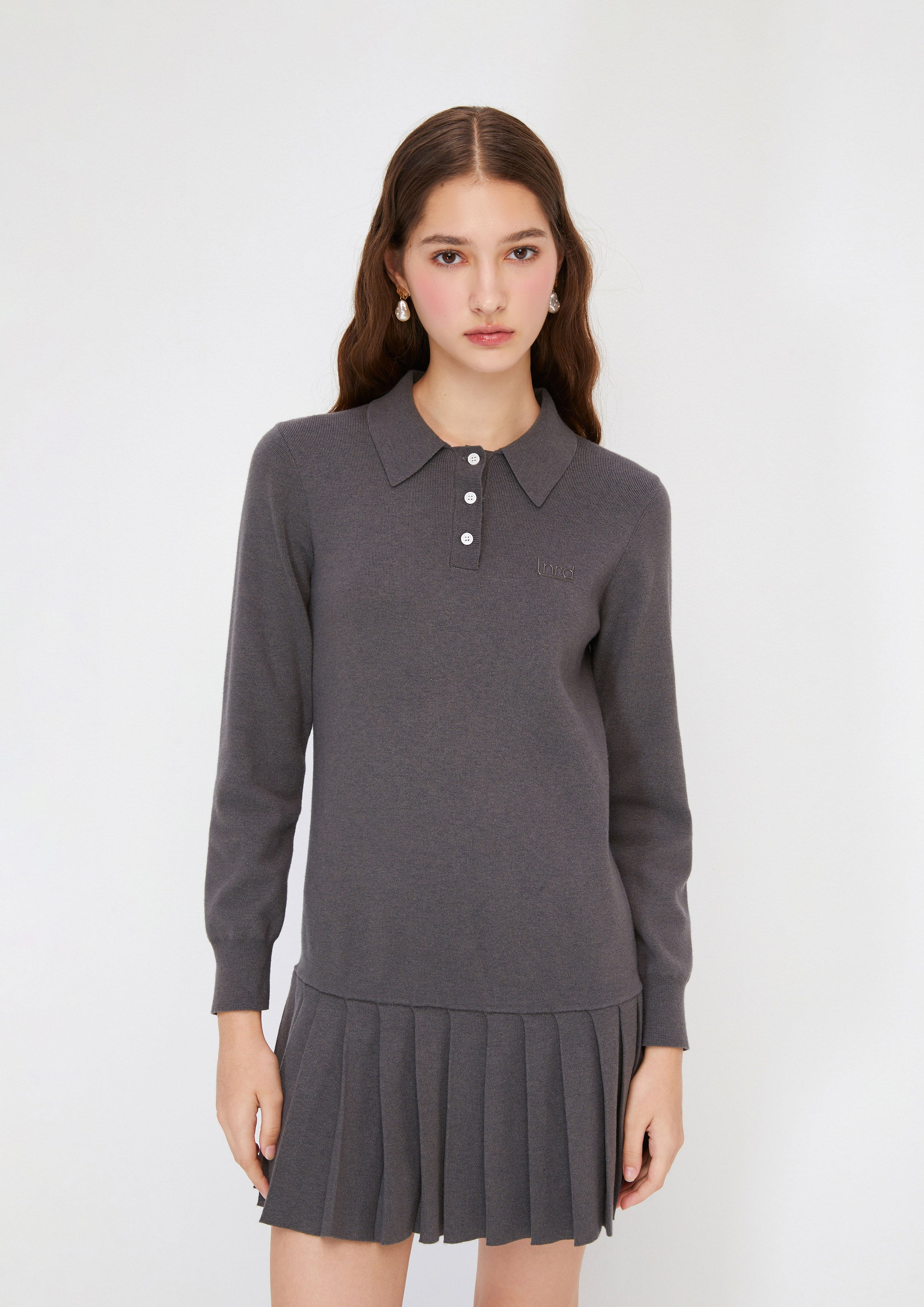 เดรสสั้นโปโลกระโปรงพลีท คอลเลกชัน You Deserve a Break