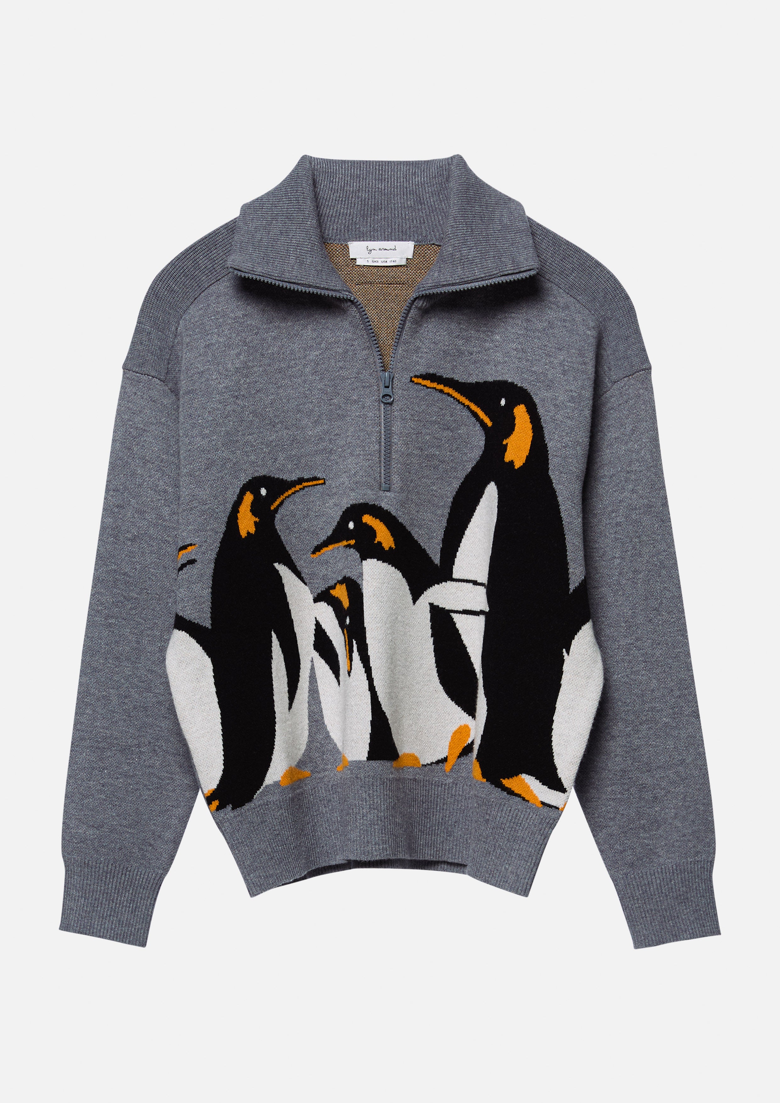 King Penguin Pullover Arctic Noir
