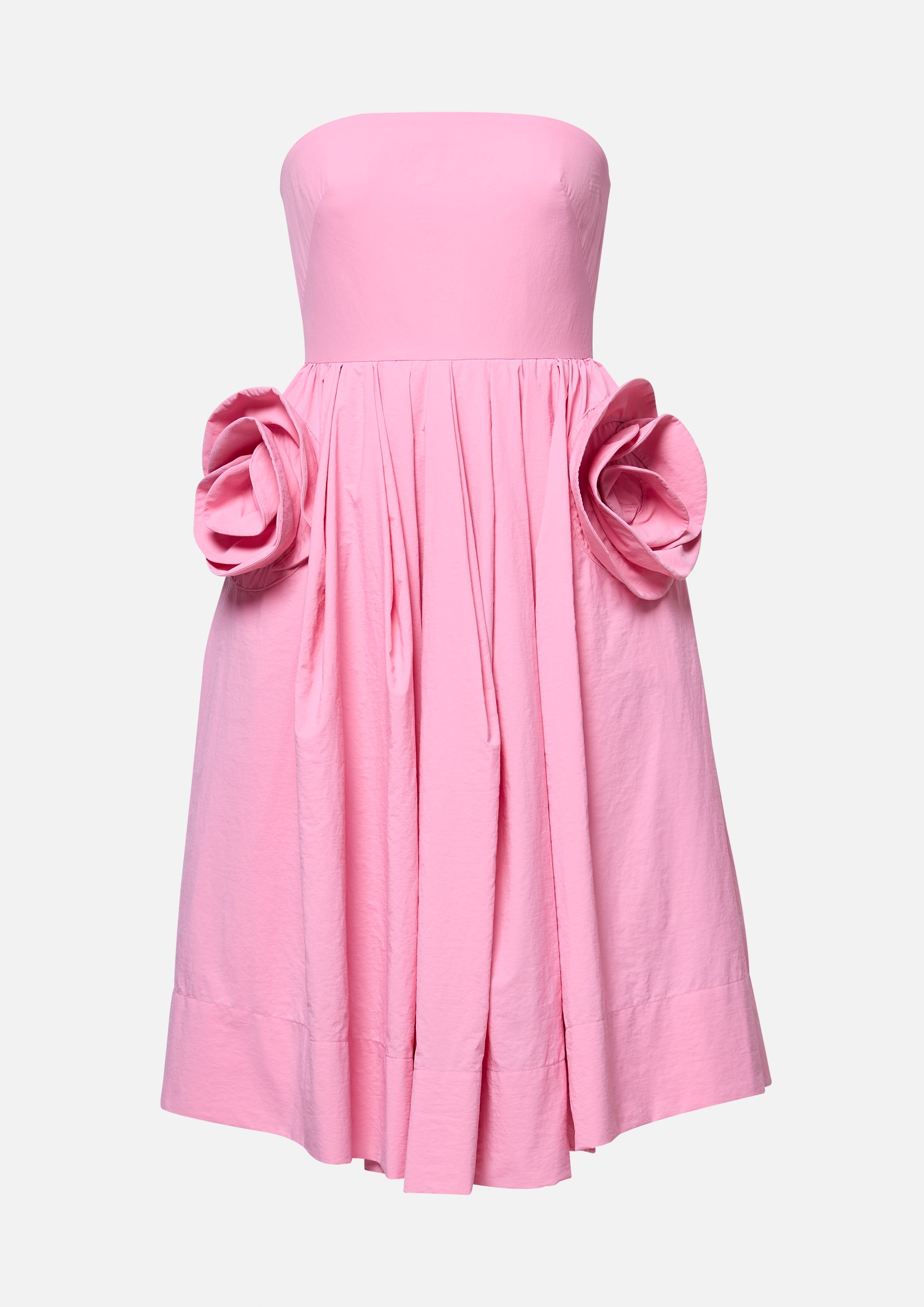 เดรสเกาะอกแต่งดอกกุหลาบ คอลเลกชัน Reviere