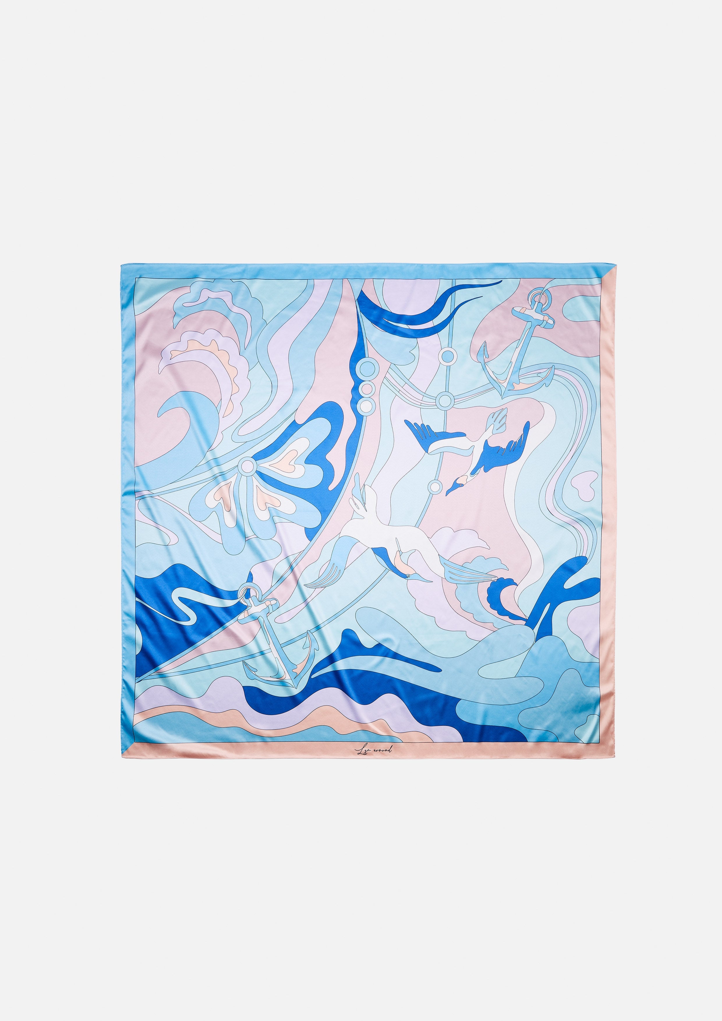 ผ้าพันคอ Bonjour LA