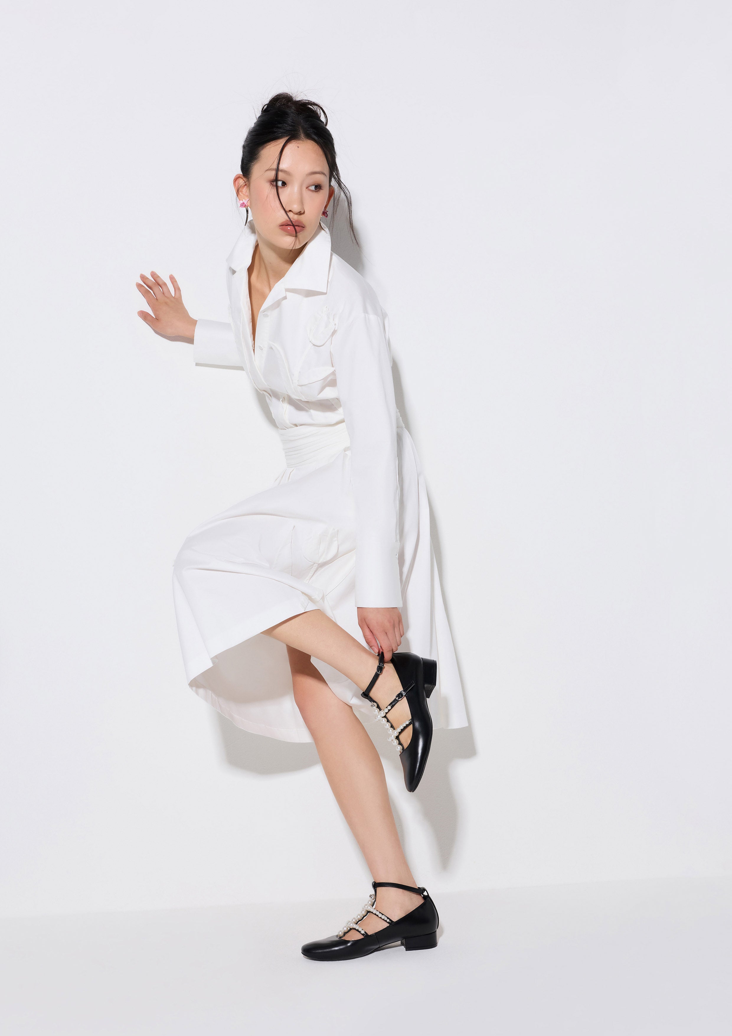 กระโปรงคลุมเข่าพลีท คอลเลกชัน Weekender