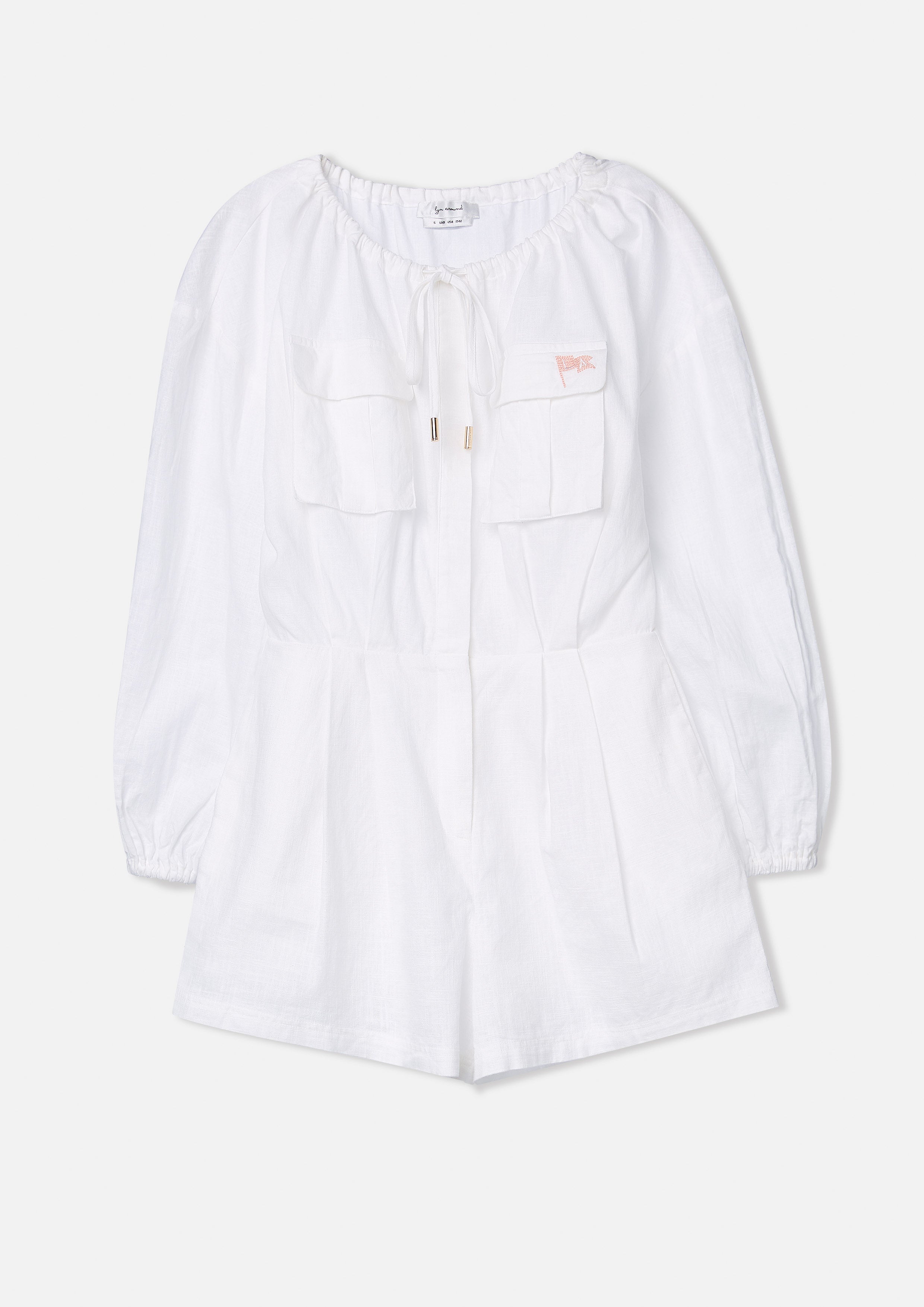 Long Sleeve Romper Camp Diary