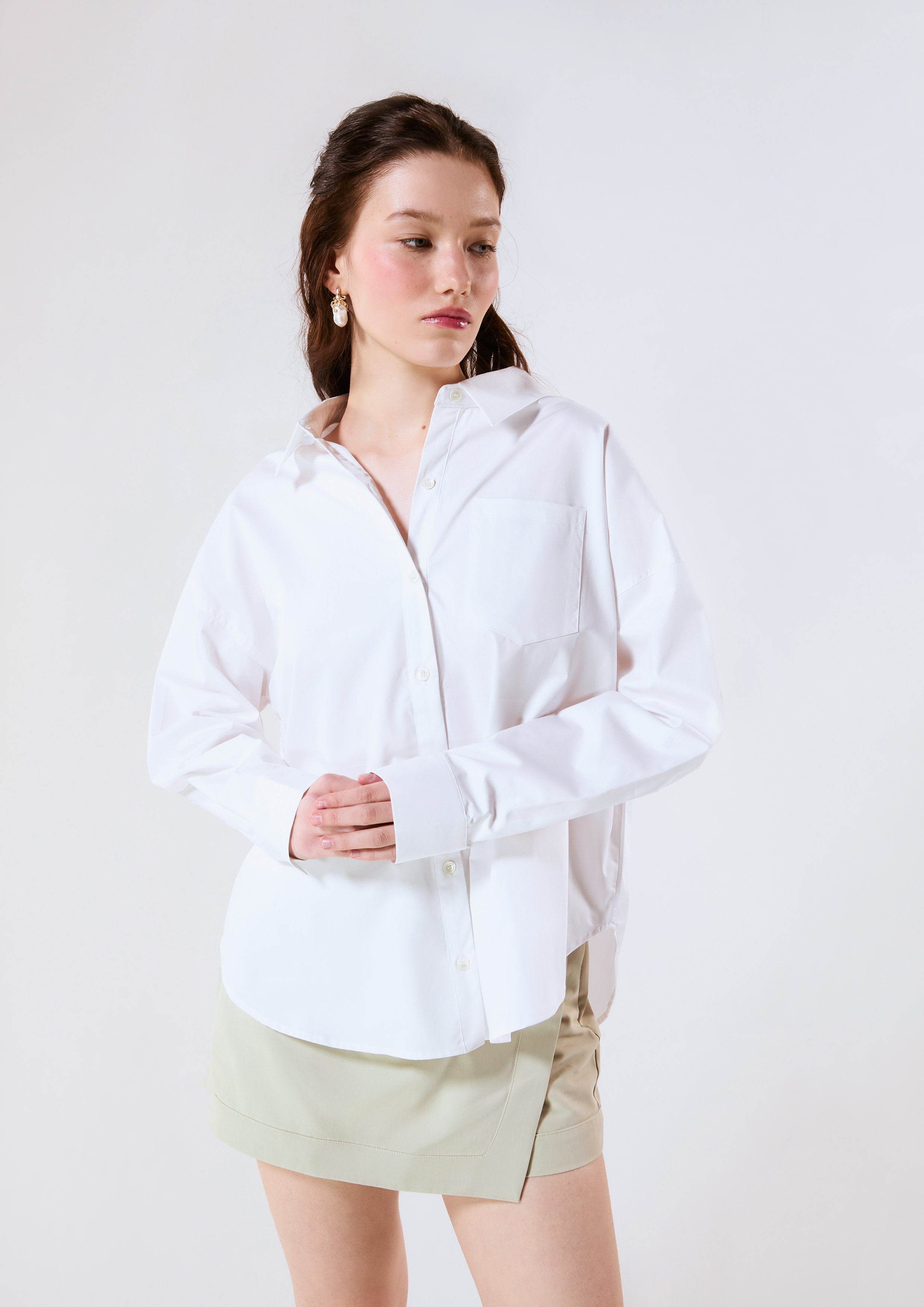 Logo Long Sleeve Shirt Signature