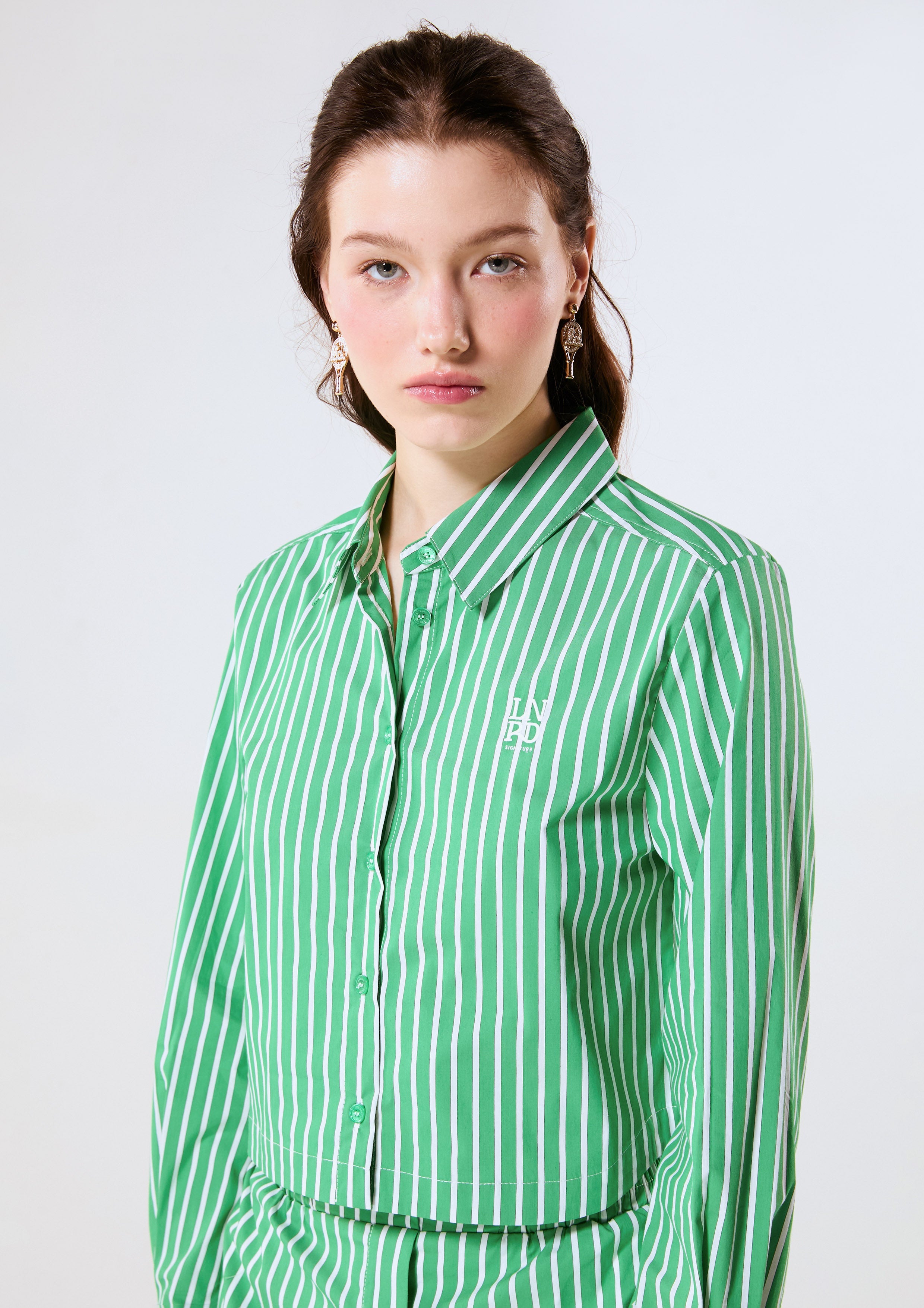 Stripe Long Sleeve Shirt and Stripe Shorts LNRD Signature