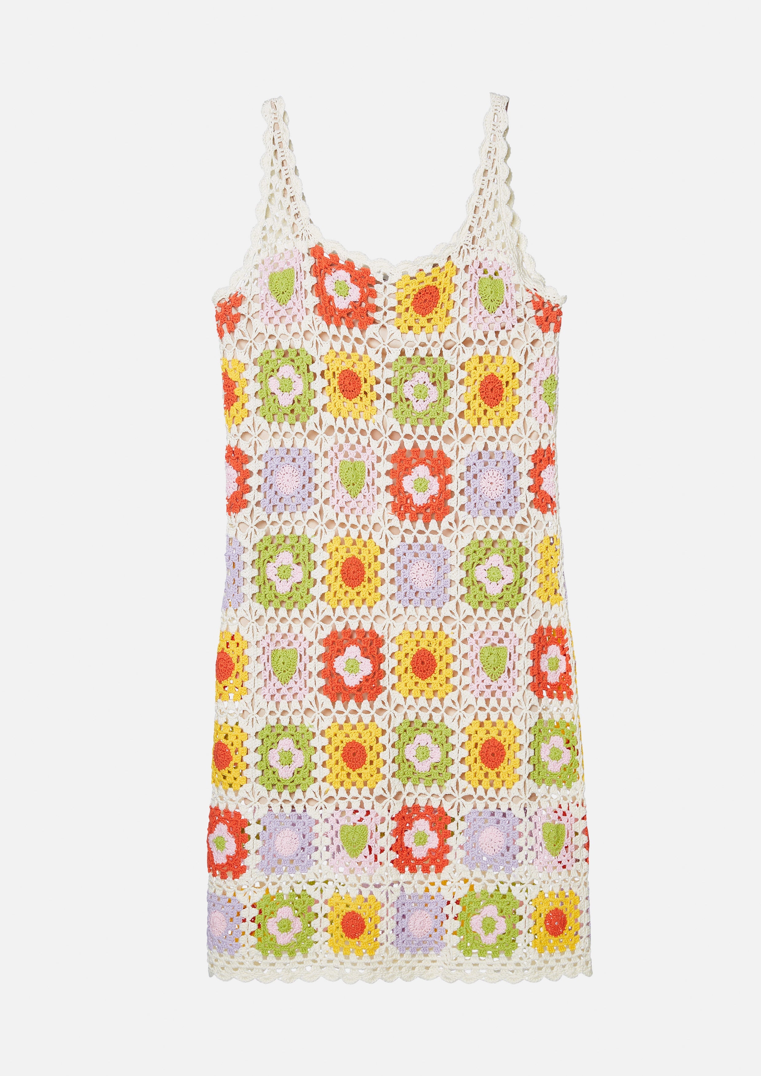 Crochet Cami Mini Dress Oasis