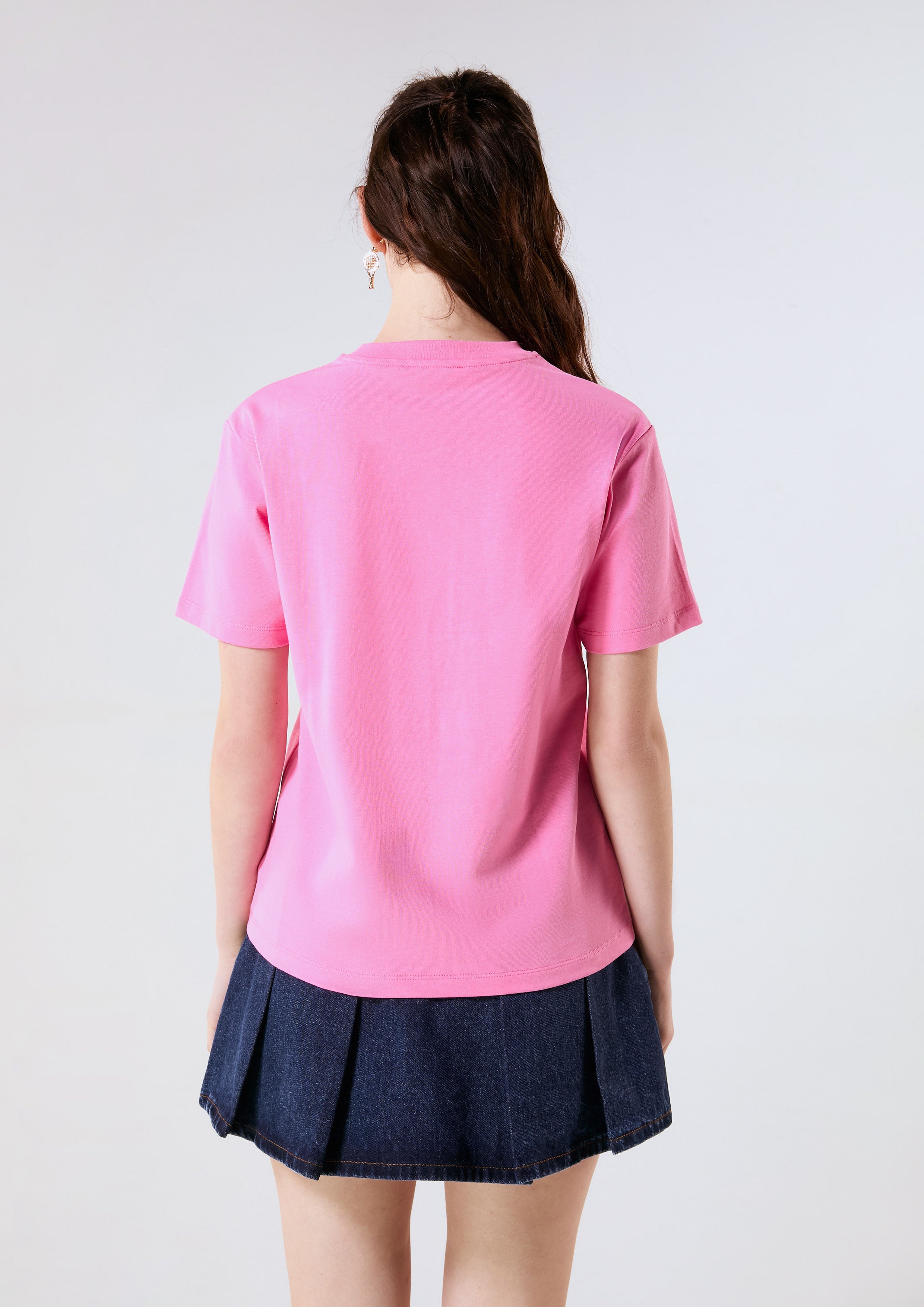 เสื้อยืดแขนสั้นพิมพ์ลายสุนัข Bobby คอลเลกชัน Signature