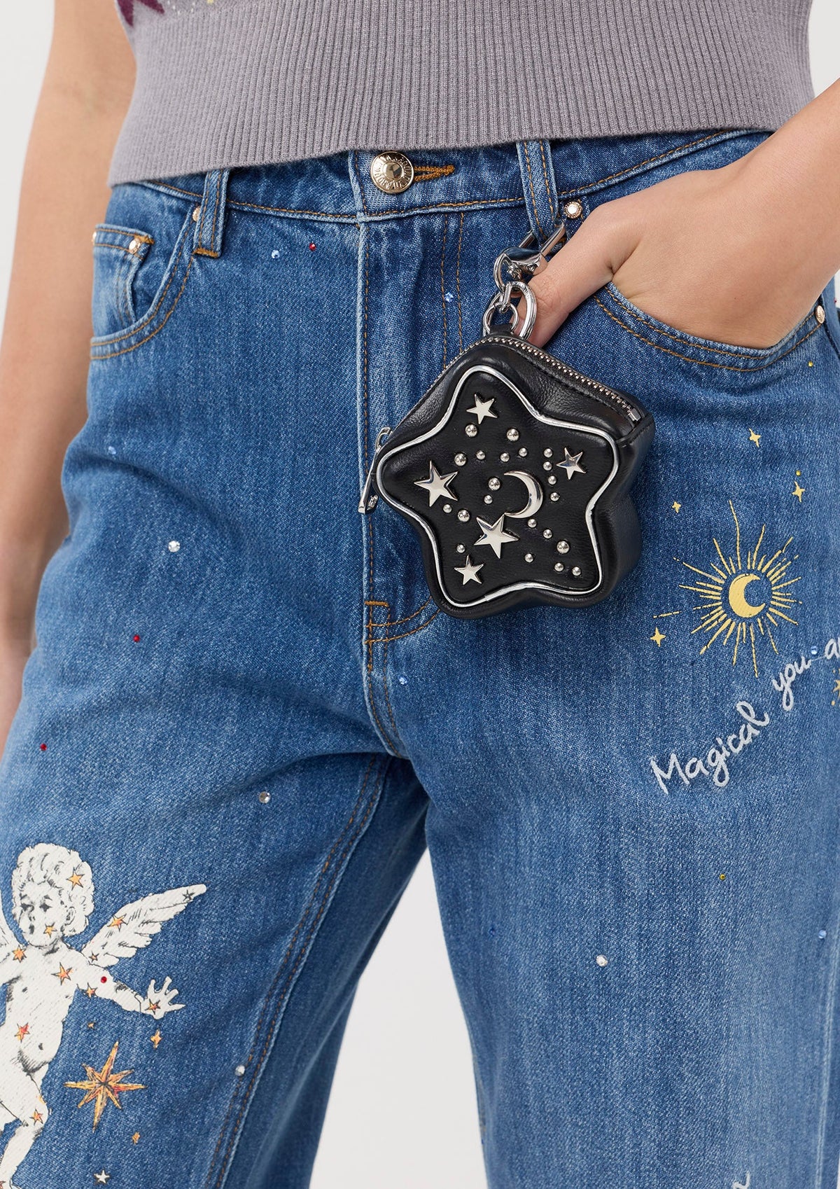 Starry Nigh Bag Charm
