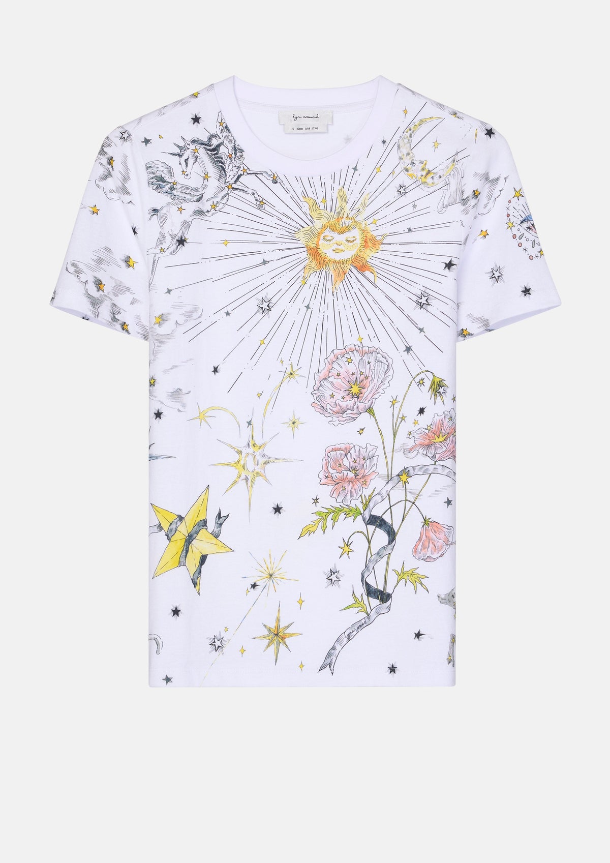 เสื้อยืดแขนสั้นพิมพ์ลาย คอลเลกชัน In Dream's Orbit
