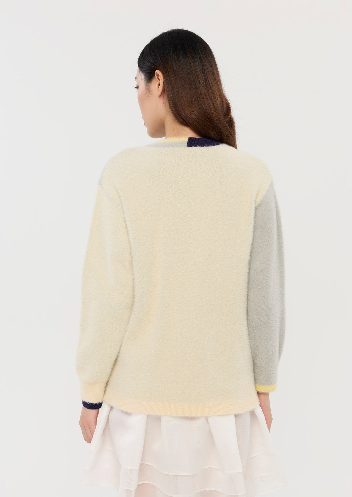 Floral Fuzzy Cardigan Sacred Botanica