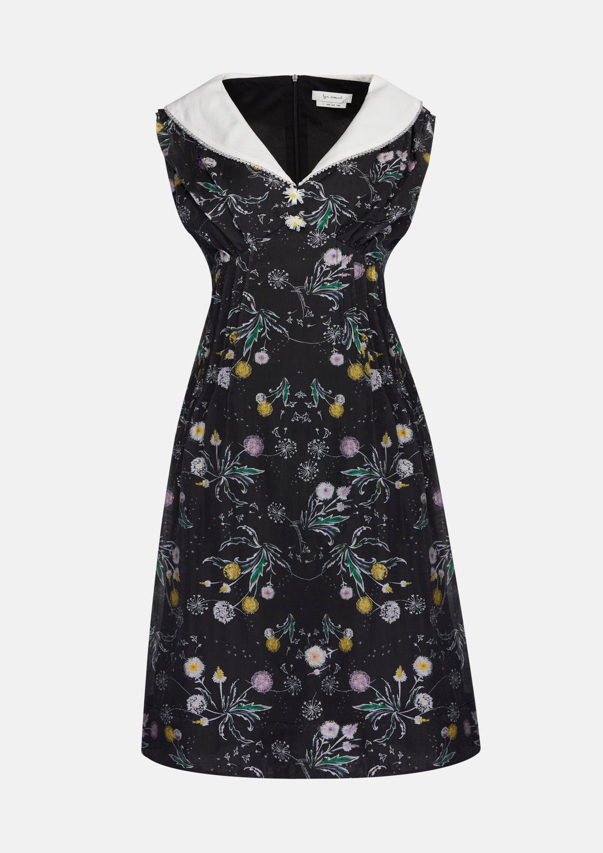 Print Sleeveless Mini Dress Sacred Botanica